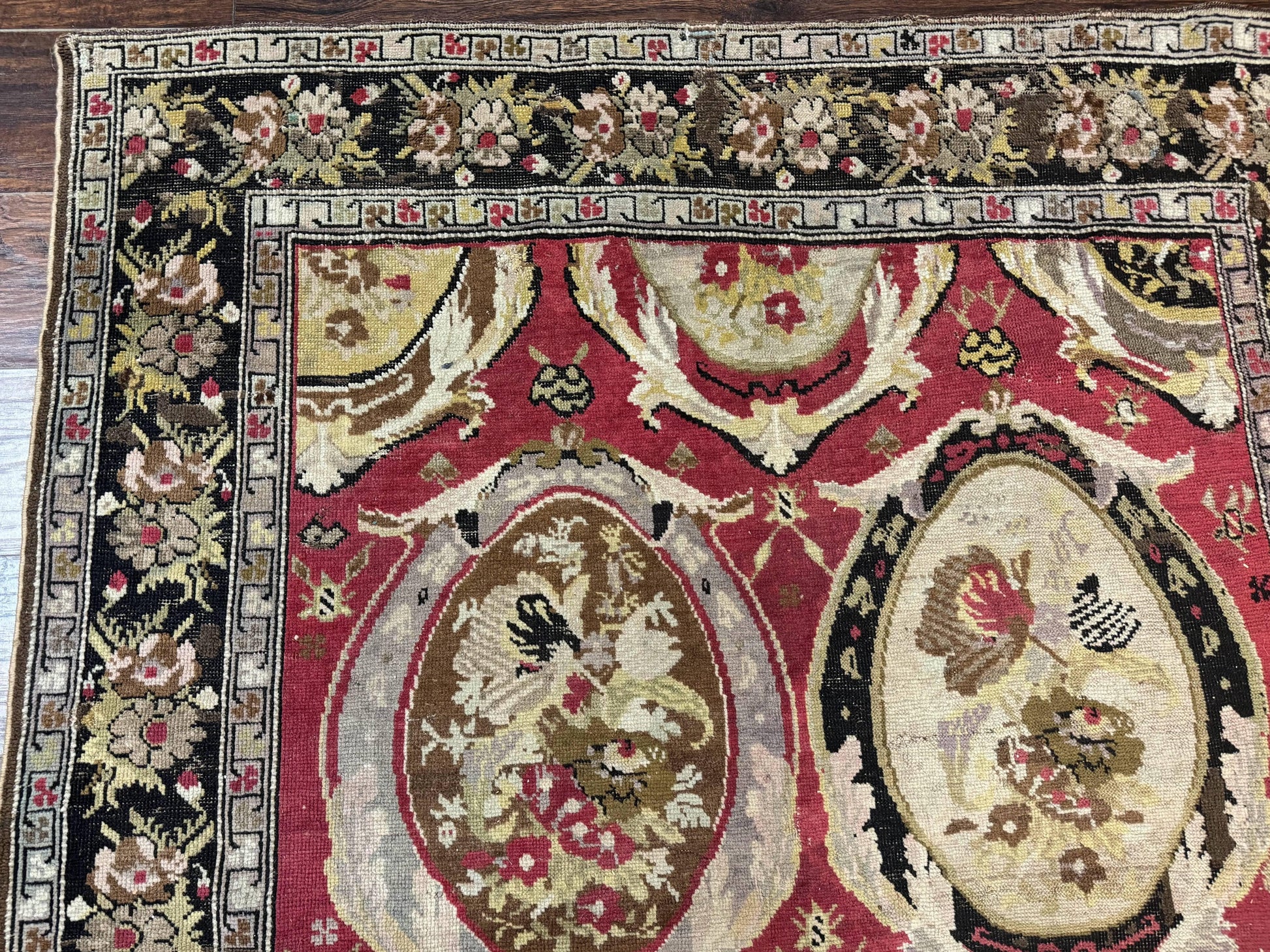 Antique Caucasian Karabakh Rug 5x10 - Nuvé
