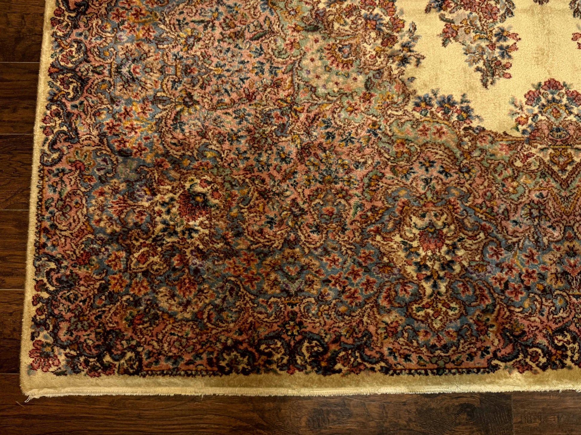 Karastan Kirman Rug #781, Antique Karastan Oriental Carpet 8.8 x 12, Wool Area Rug, Original Collection 700 Series, Rare Discontinued - Nuvé