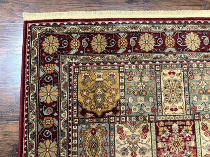 Karastan Rug 5.9 x 9 Antique Legends Bakhtiyari#2200-202, Karastan Area Rug, Wool Pile Vintage Karastan Carpet - Nuvé