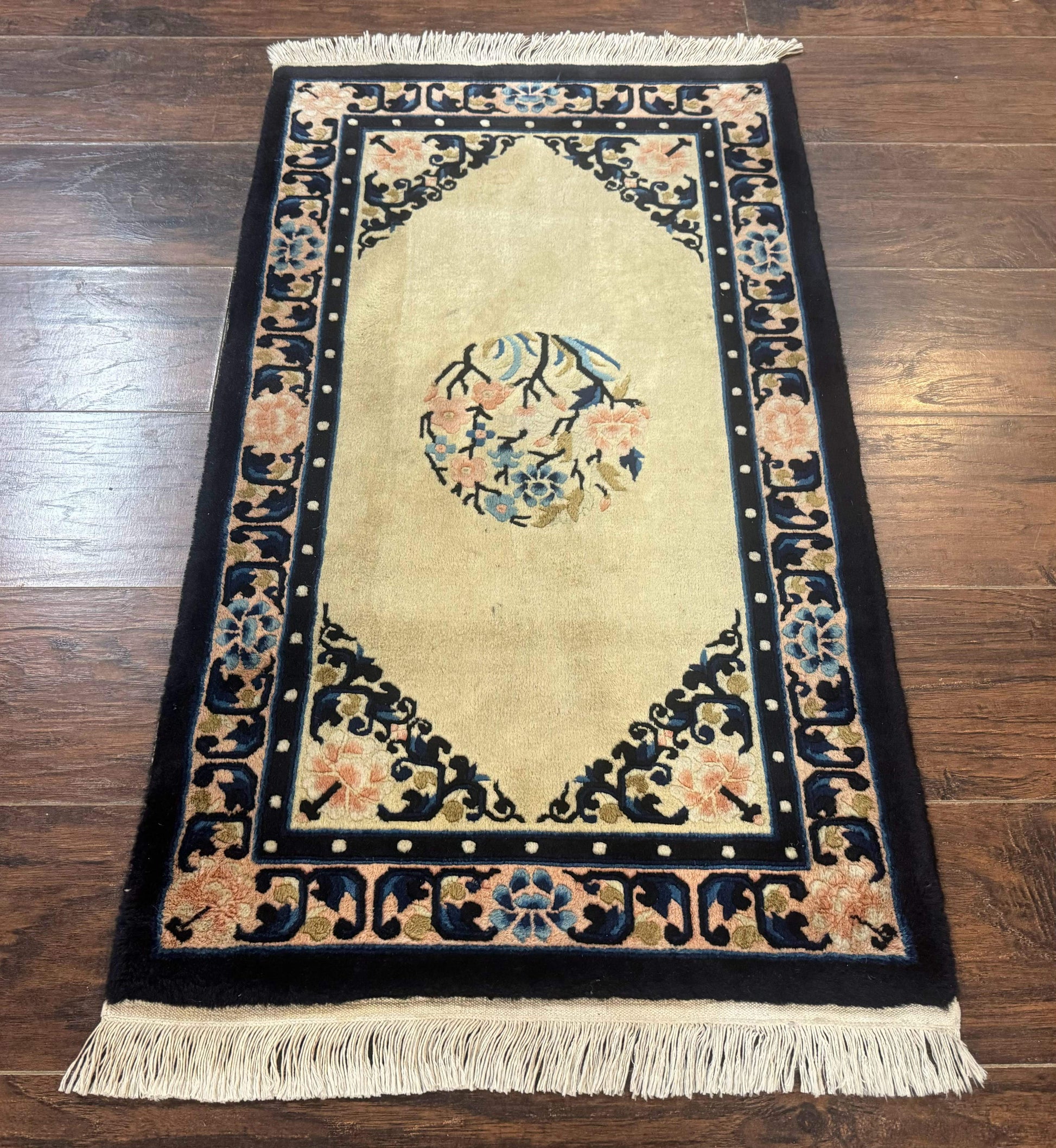 Chinese Peking Rug 2x3, Small Chinese Wool Carpet - Nuvé