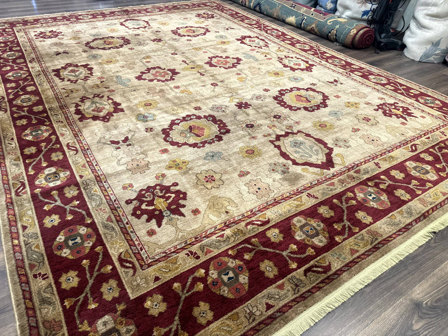 Karastan Rug 10x14, Antique Legends Oushak 2200-203, Vintage, Wool Pile - Nuvé