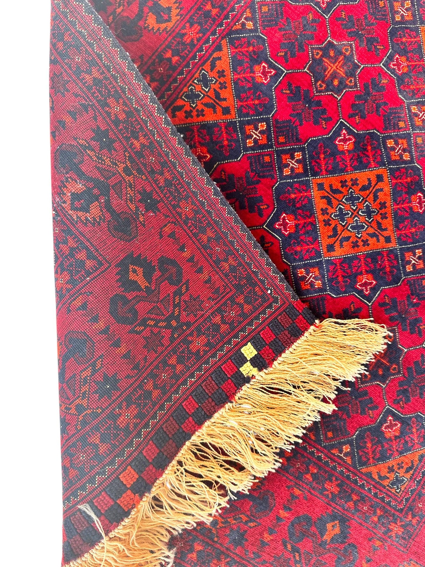 Afghani Fine Knots Bukhara Runner 2’10” x 9’10” - Nuvé