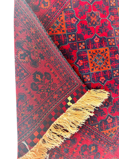 Afghani Fine Knots Bukhara Runner 2’10” x 9’10” - Nuvé