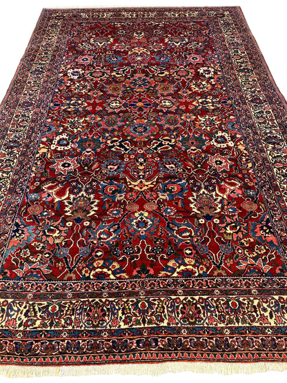 Antique Persian Bakhtiari Rug – Timeless Masterpiece 8'6" x 13'2" - Nuvé
