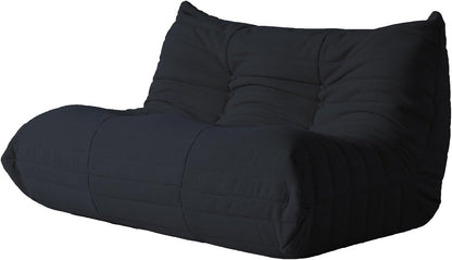 Muku Bouclé Chair - Black - 2 Seater - Nuvé