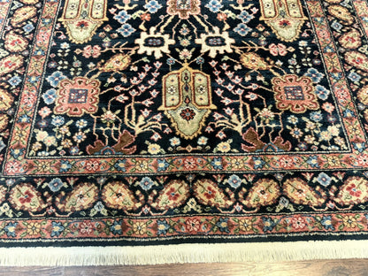 Karastan Rug 5.9 x 8.6, Chahar Mahal #604, Wool Vintage Discontinued Karastan Carpet - Nuvé