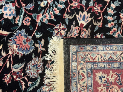 Large Sino Persian Rug 10x15, Floral Allover, Hand Knotted Wool Carpet, Fine - Nuvé