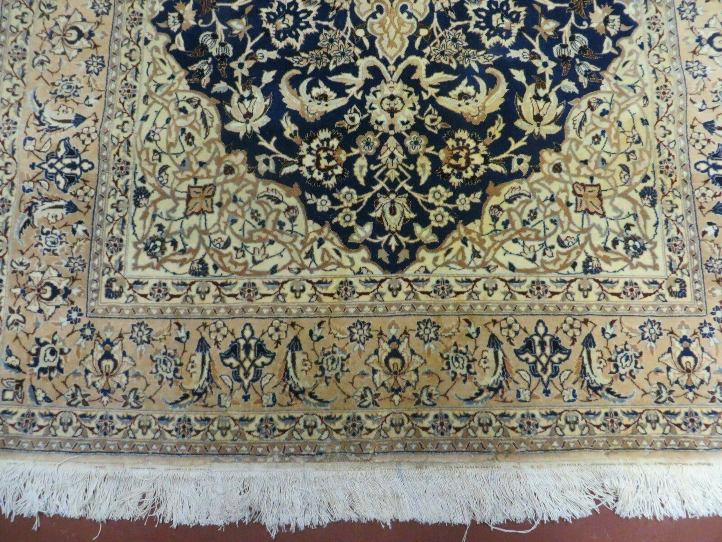 4' X 6' Handmade Ultra Fine India Floral Oriental Wool Silk Rug Hand Knotted - Nuvé