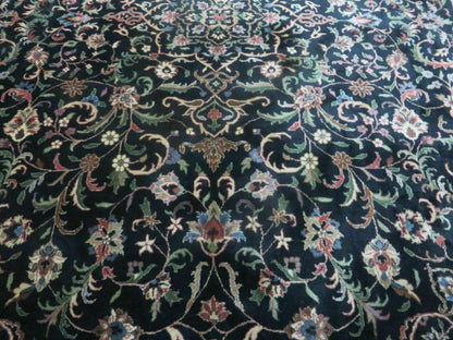 Indo Persian Rug 8x10, Wool Handmade Floral Carpet - Nuvé