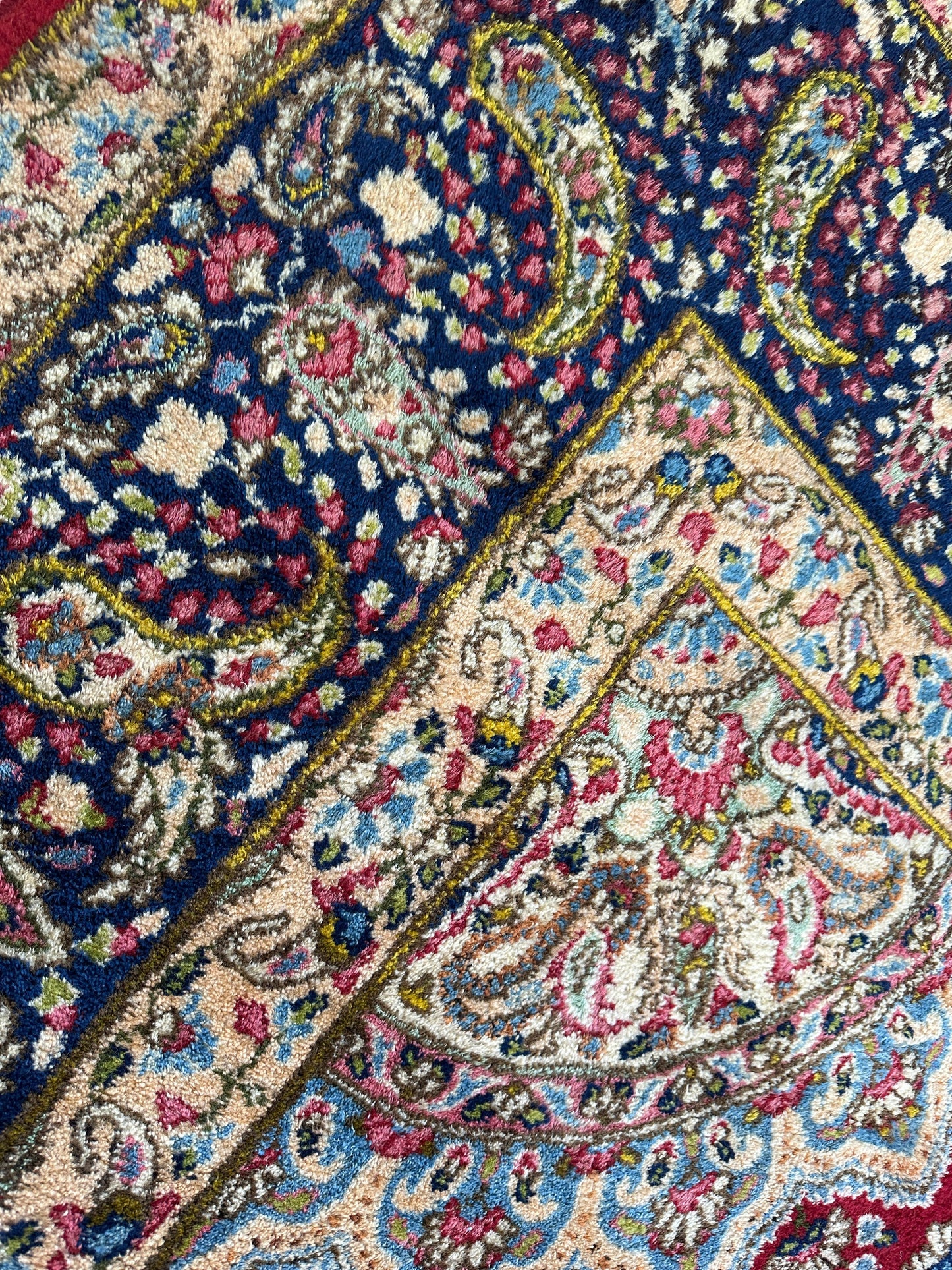 Vintage Kirman Persian Rug | 9’9” x 14’ | Thick Full-Pile Wool | Circa 1960 | K2029 - Nuvé