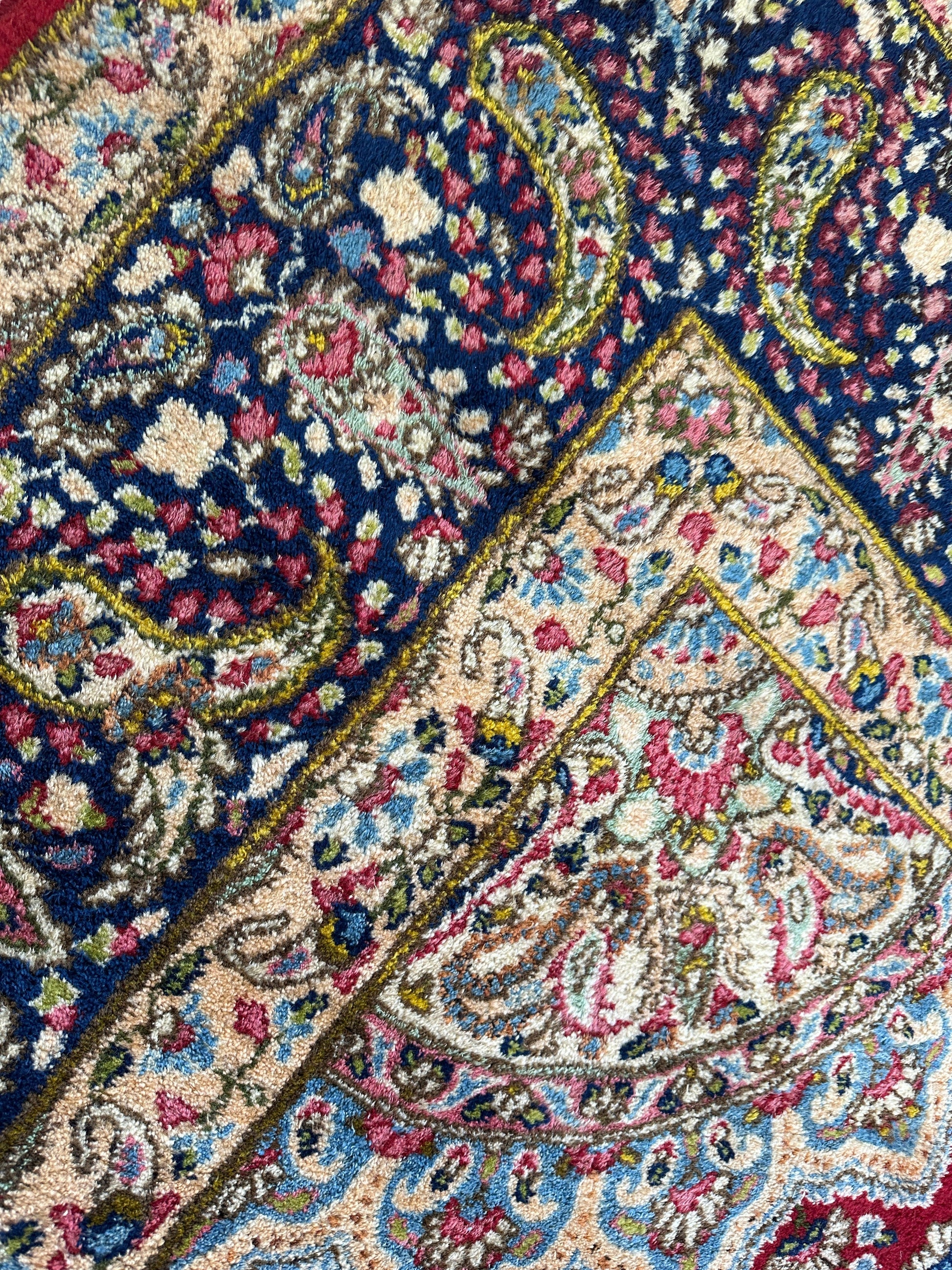 Vintage Kirman Persian Rug | 9’9” x 14’ | Thick Full-Pile Wool | Circa 1960 | K2029 - Nuvé
