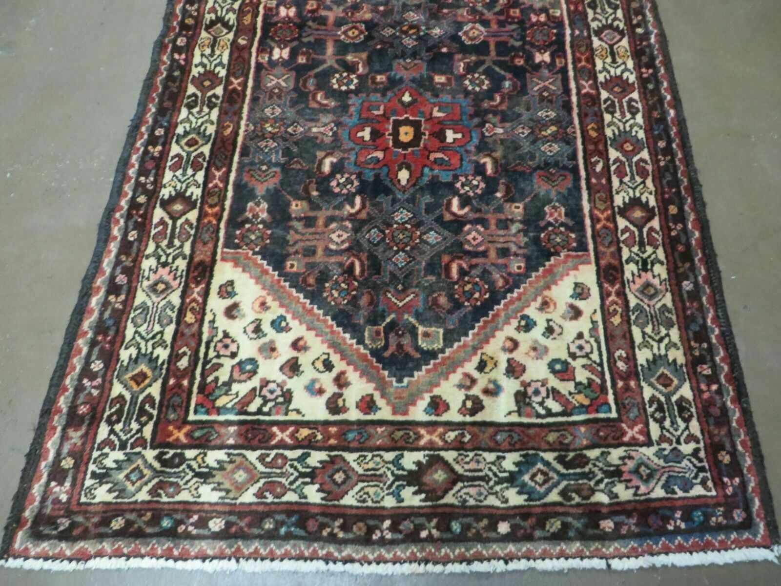 3' 6" X 10' 3" Antique Handmade Turkish Wool Runner Rug - Nuvé