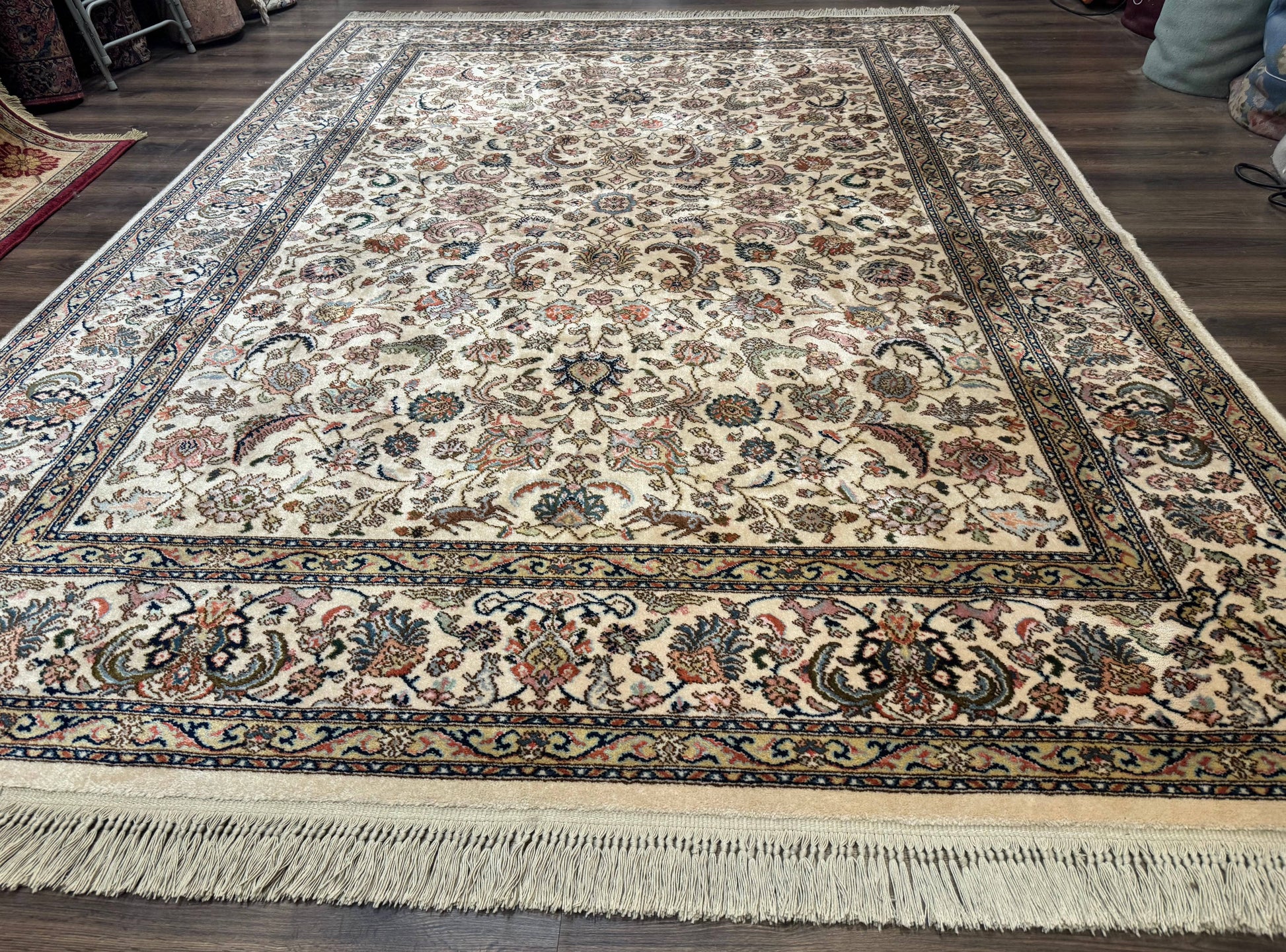 8.8 x 12 Karastan Tabriz Rug #738 Wool Vintage Discontinued Original 700 Series - Nuvé