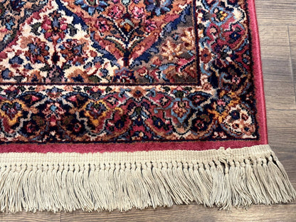 Karastan Rug 3x5 Multicolor Panel Kirman #717, Original 700 Series, Wool Pile, Discontinued - Nuvé