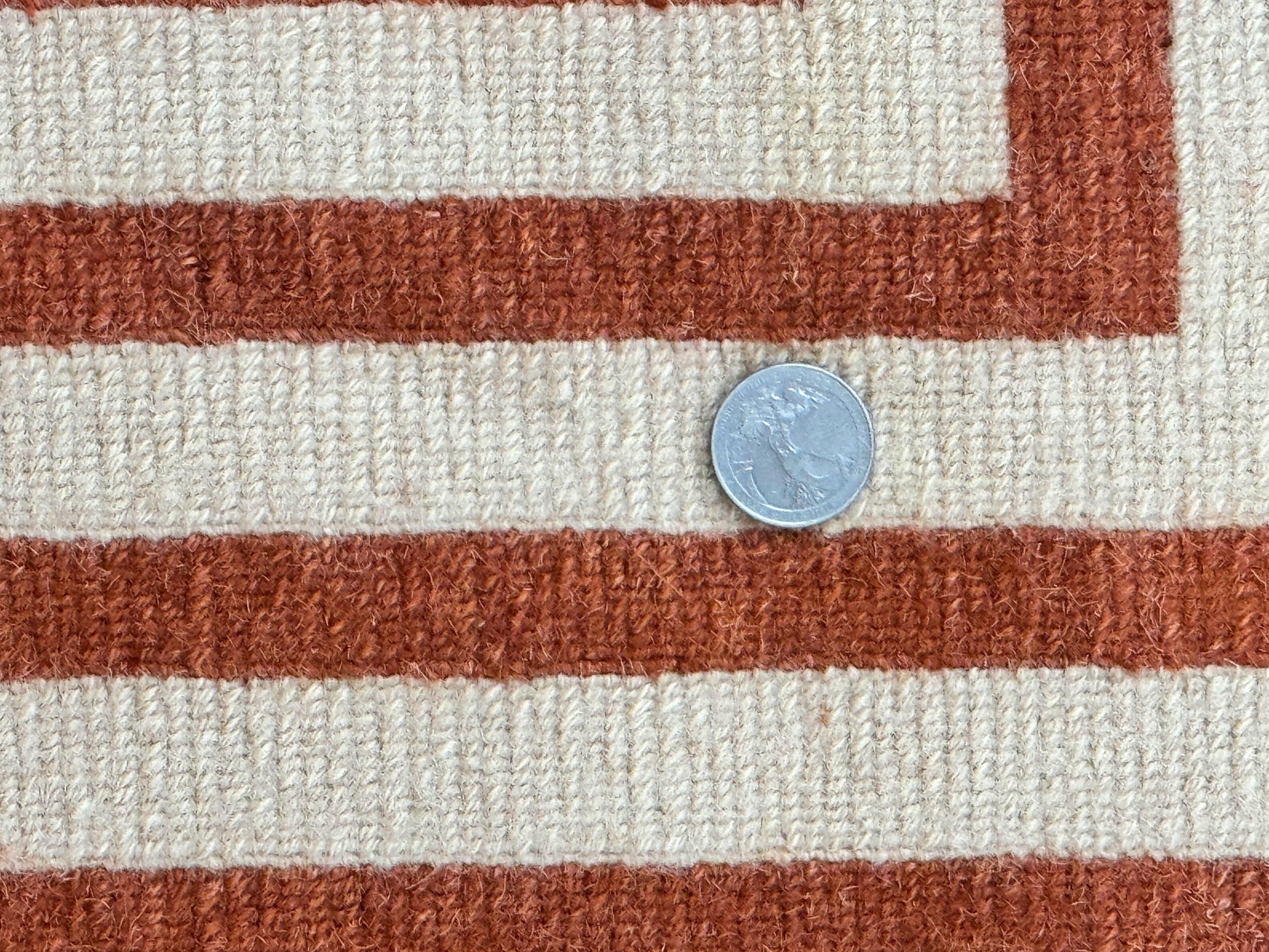 Modern Tibetan Rug 11 x 14.6, Wool and Silk, Simple Design, Handmade Large Area Rug, Cream - Nuvé