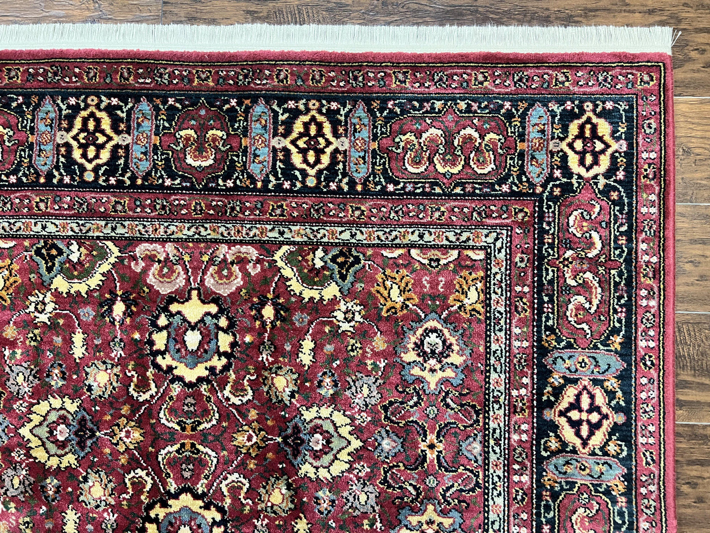 Karastan Rug 6x9, Williamsburg Herati #558, Wool Karastan Carpet, Vintage Karastan Persian Area Rug, Wool Pile - Nuvé