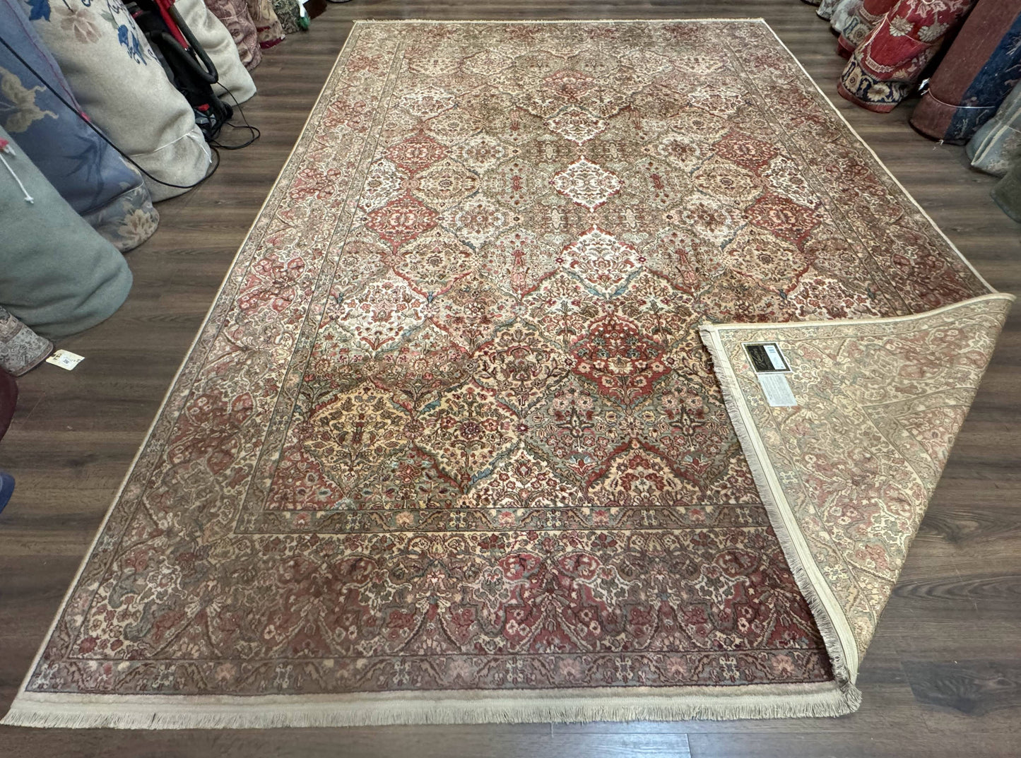 10x14 Karastan Empress Kirman Rug #700/719, Vintage Wool Discontinued Karastan - Nuvé