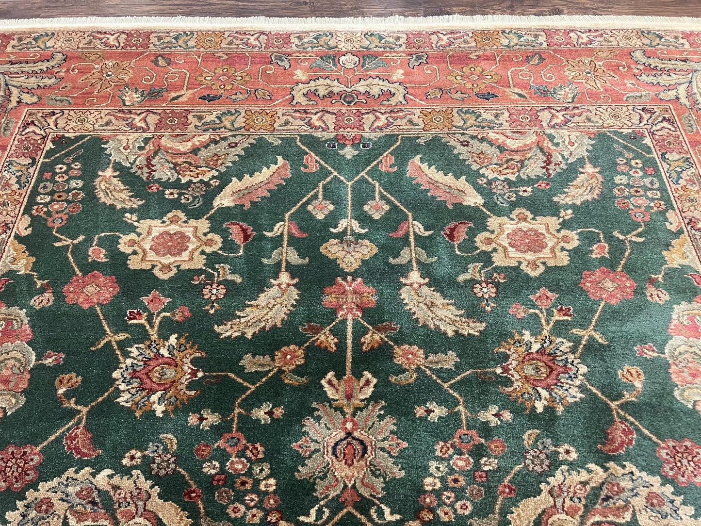 Karastan Rug 8.8 x 10 Samovar Teawash Agra #900-905, Vintage Wool Karastan Area Rug - Nuvé
