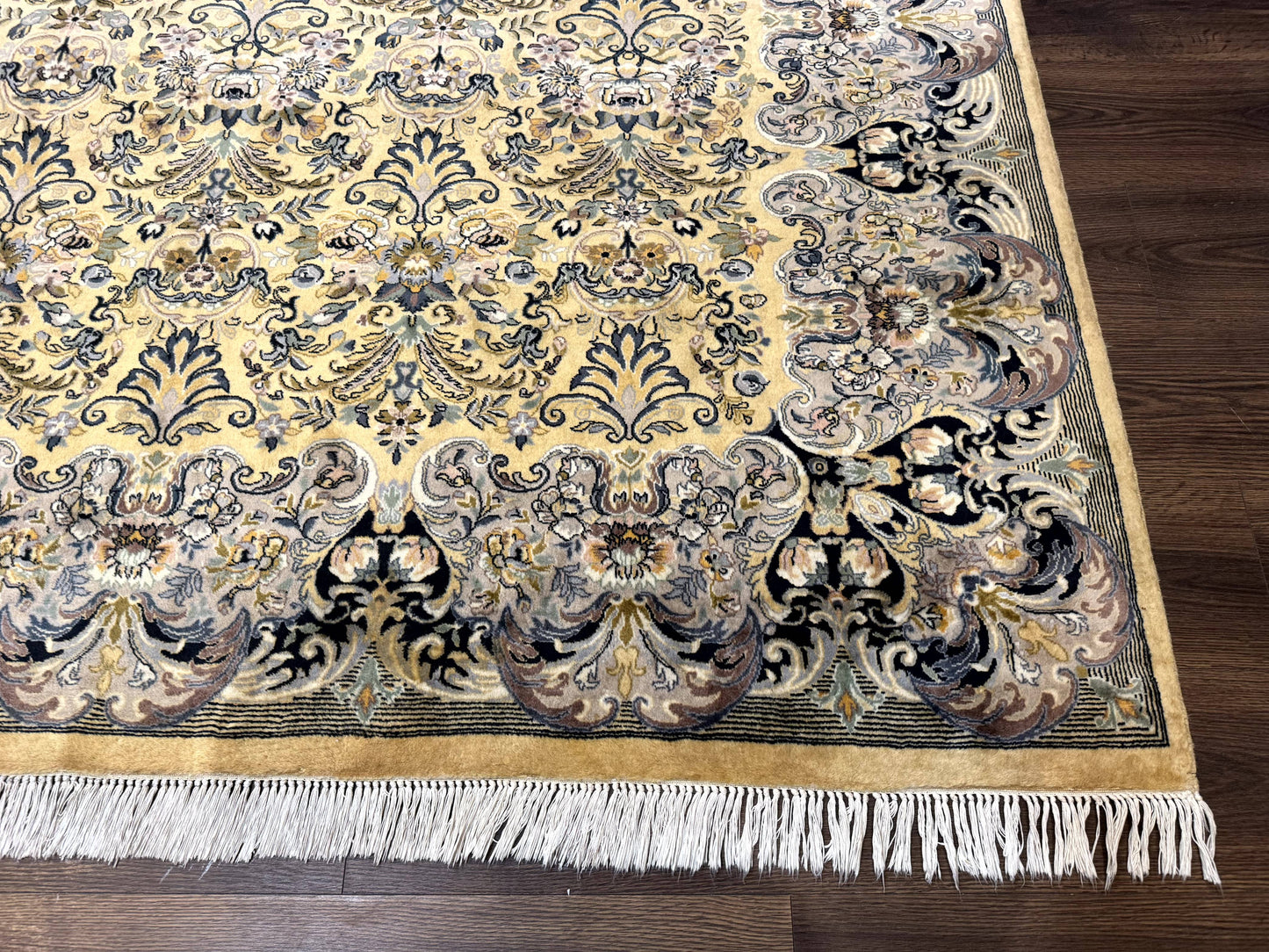 Pak Persian Rug 8x10, Allover Pattern, Fine 225 KPSI, Cream - Nuvé