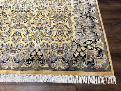Pak Persian Rug 8x10, Allover Pattern, Fine 225 KPSI, Cream - Nuvé