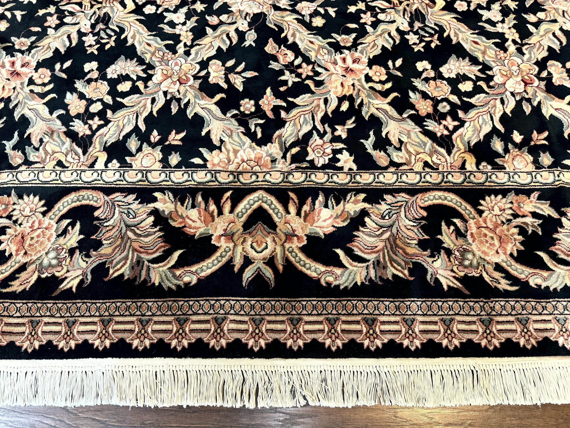 Pak Persian Rug 8x10, Black, Handmade - Nuvé
