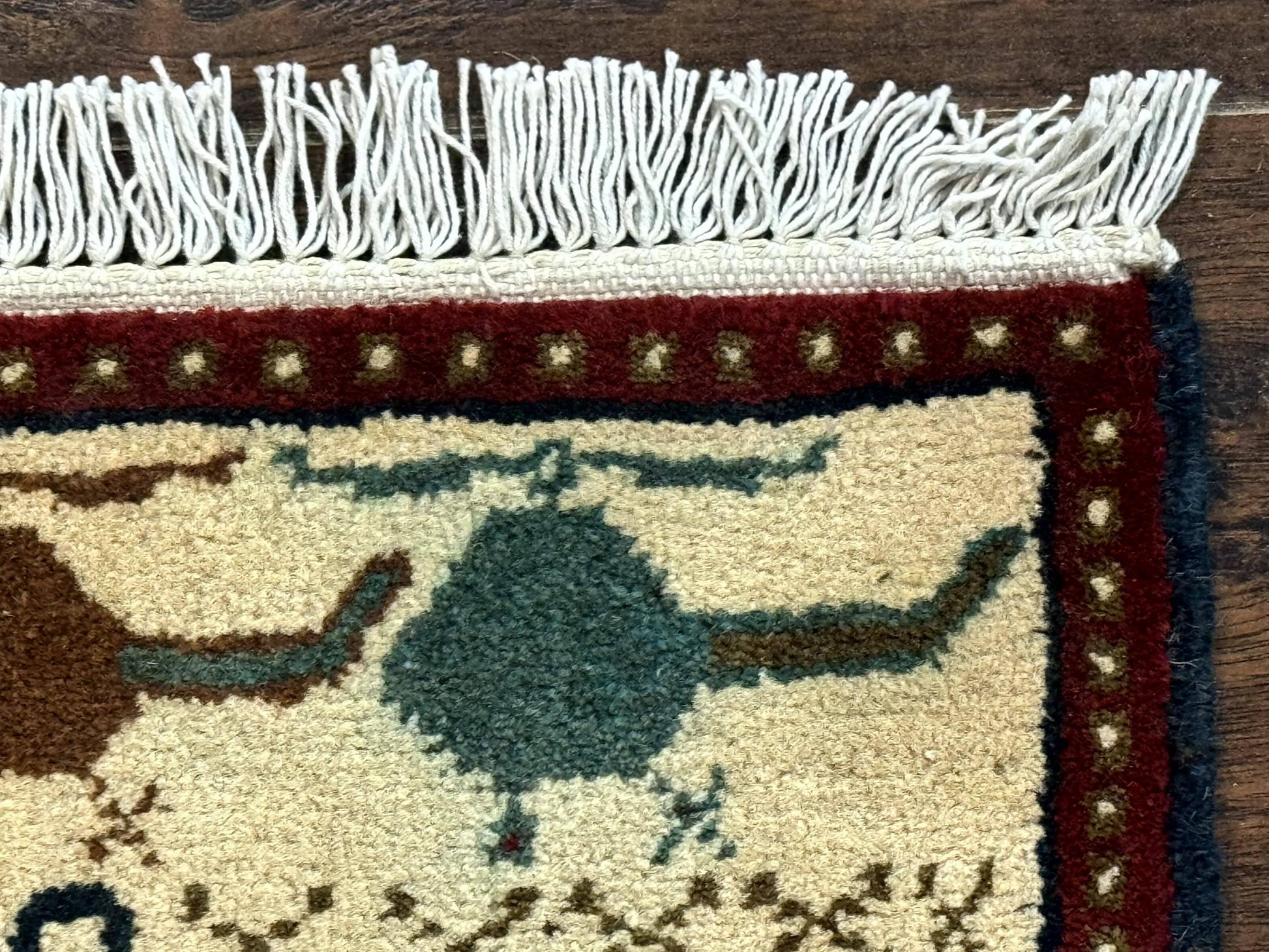 Afghan War Rug 2 x 2.6, Guns Tanks Helicopters - Nuvé