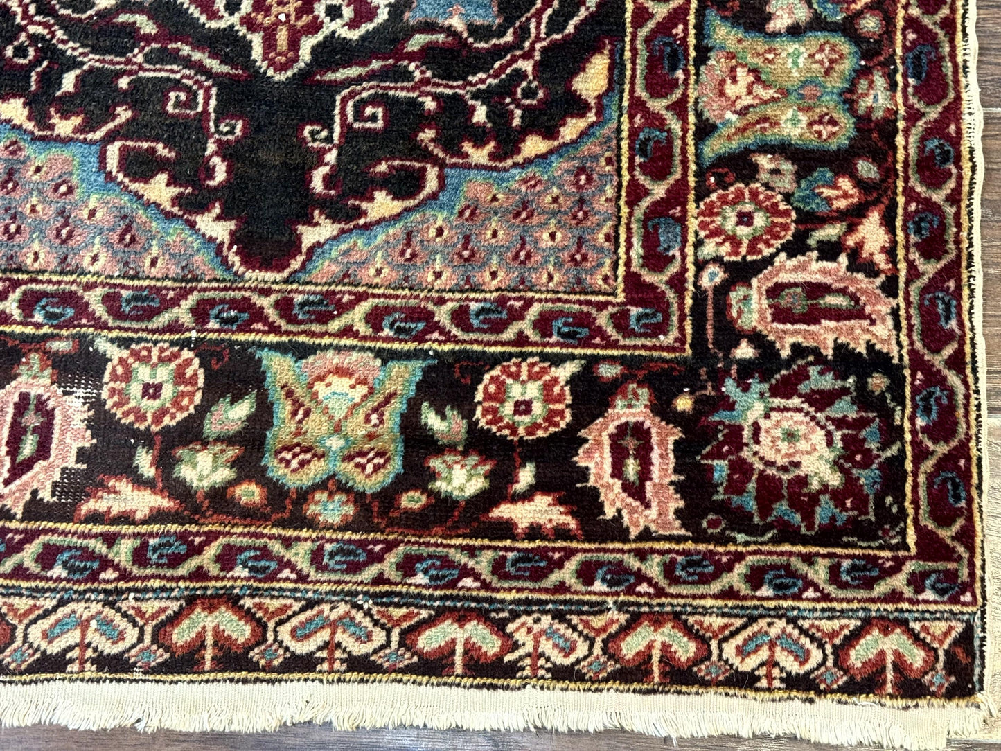 Antique Turkish Rug 4x6, Unique Rare Carpet - Nuvé