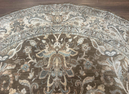 Round Karastan Rug 8x8 ft, Euphoria New Bridge Karastan Rug, Indo Mahal Design - Nuvé