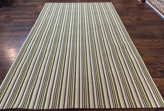 Stark Power Loomed Striped Rug 6x9, Multicolor Vintage Stark Carpet - Nuvé