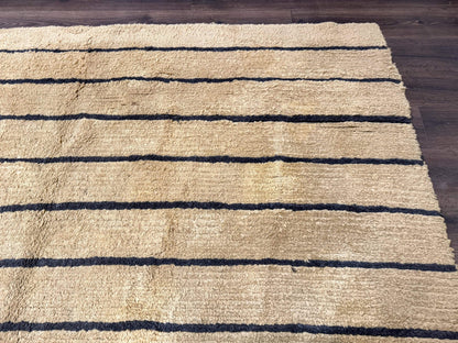 Modern Nepali Rug 13 x 15.6, Palace Size Wool Custom Made Rug, Tan, Large Nepali/Tibetan Carpet - Nuvé