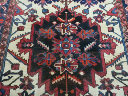 5.5' X 10.5' Antique Handmade Indian Floral Oriental Wool Rug Tribal Veg Dye Nice - Nuvé