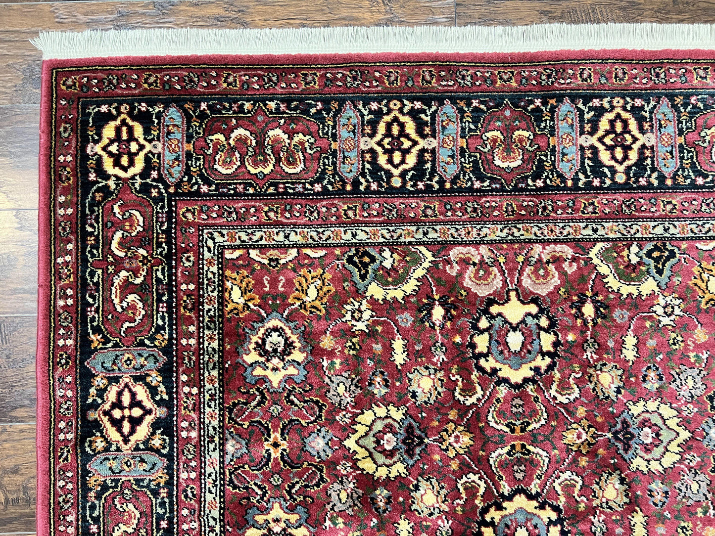 Karastan Rug 6x9, Williamsburg Herati #558, Wool Karastan Carpet, Vintage Karastan Persian Area Rug, Wool Pile - Nuvé