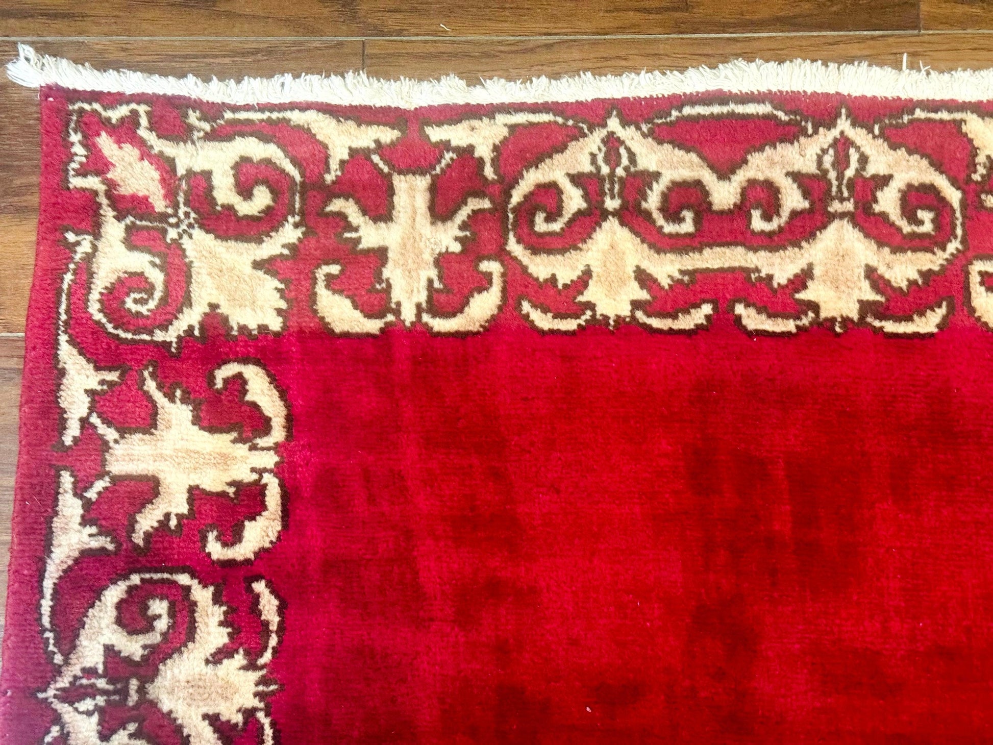 Red Persian Kerman Runner Rug 3x16 - Nuvé