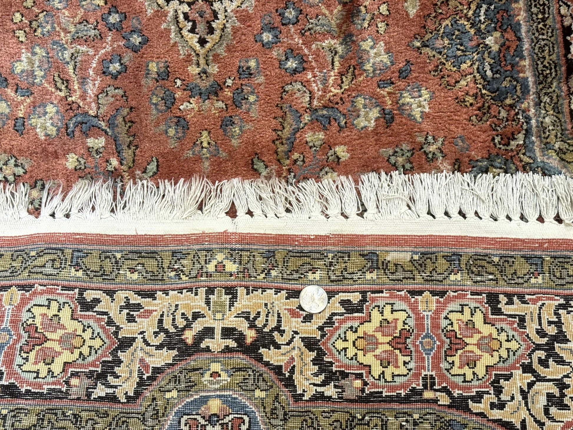 Indian Kashmiri Silk Rug 3x5, Fine 260 KPSI, Hand Knotted - Nuvé