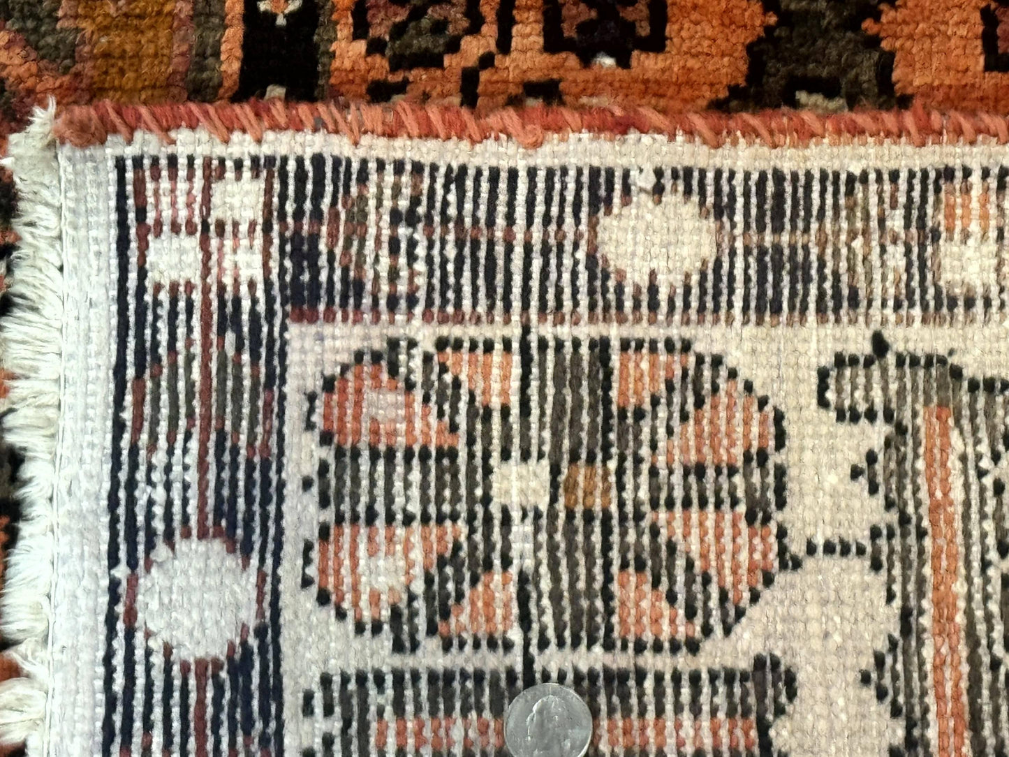 Persian Bakhtiari Tribal Rug 7x10, Panel Design, Semi Antique - Nuvé