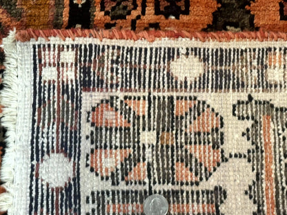 Persian Bakhtiari Tribal Rug 7x10, Panel Design, Semi Antique - Nuvé