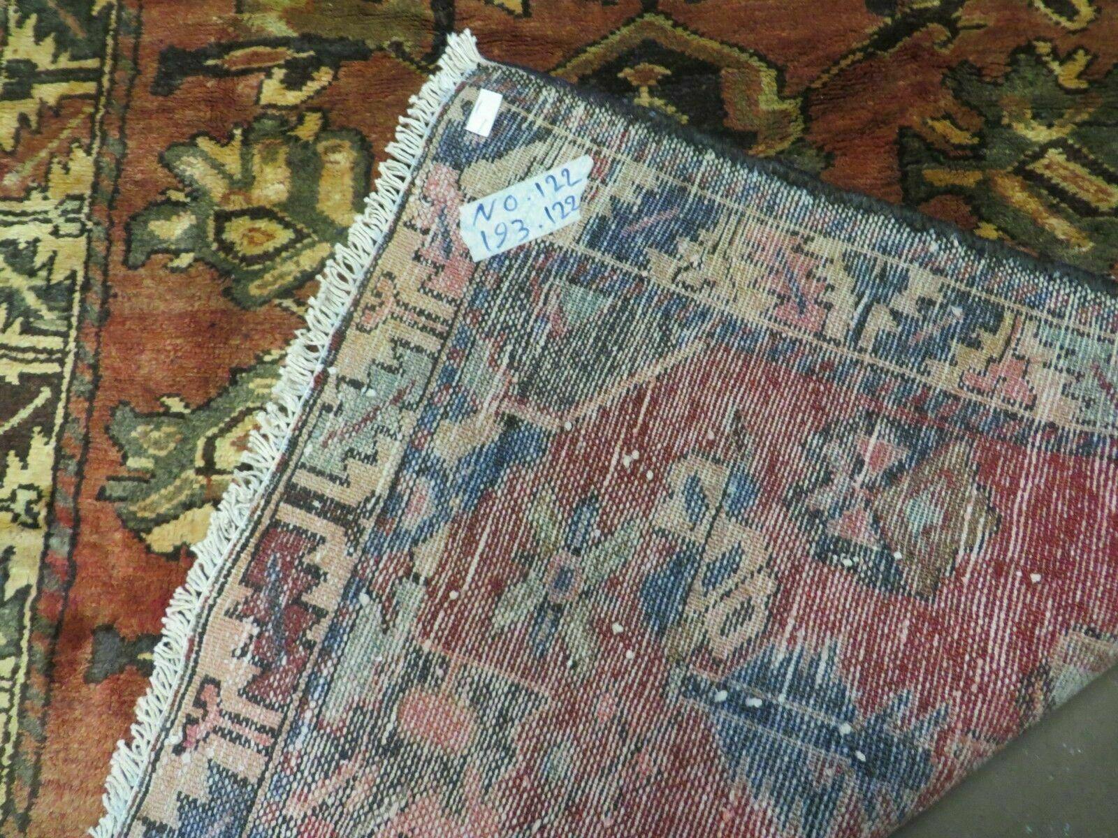 4' X 6' Antique 1920 Handmade Turkish Wool Rug Veg Dye Nice - Nuvé