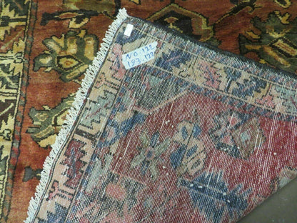 4' X 6' Antique 1920 Handmade Turkish Wool Rug Veg Dye Nice - Nuvé