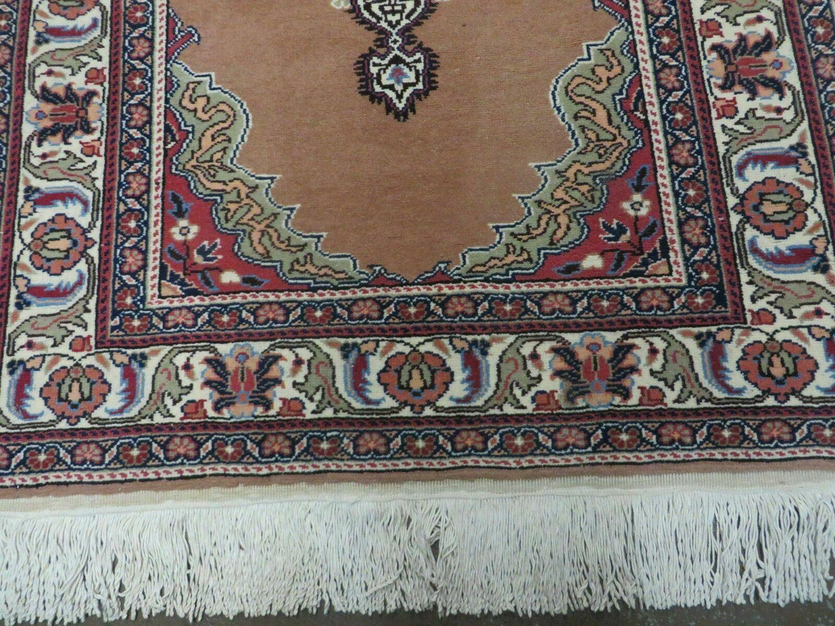3' X 4' Vintage Handmade Turkish Kayseri Wool Cotton Rug Carpet Camel Hair Nice