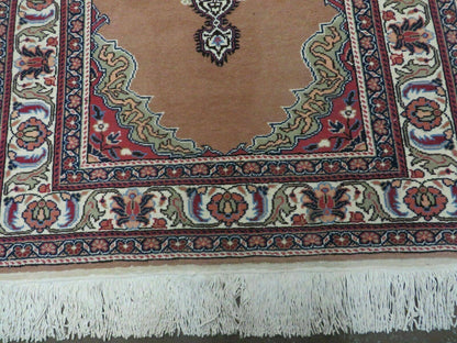 3' X 4' Vintage Handmade Turkish Kayseri Wool Cotton Rug Carpet Camel Hair Nice