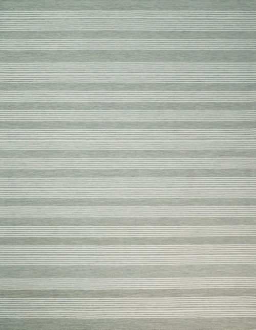 5x8 and 8x10 Hand Made Woolen Modern Grey and Ivory Area Rug | NAU001 - Nuvé