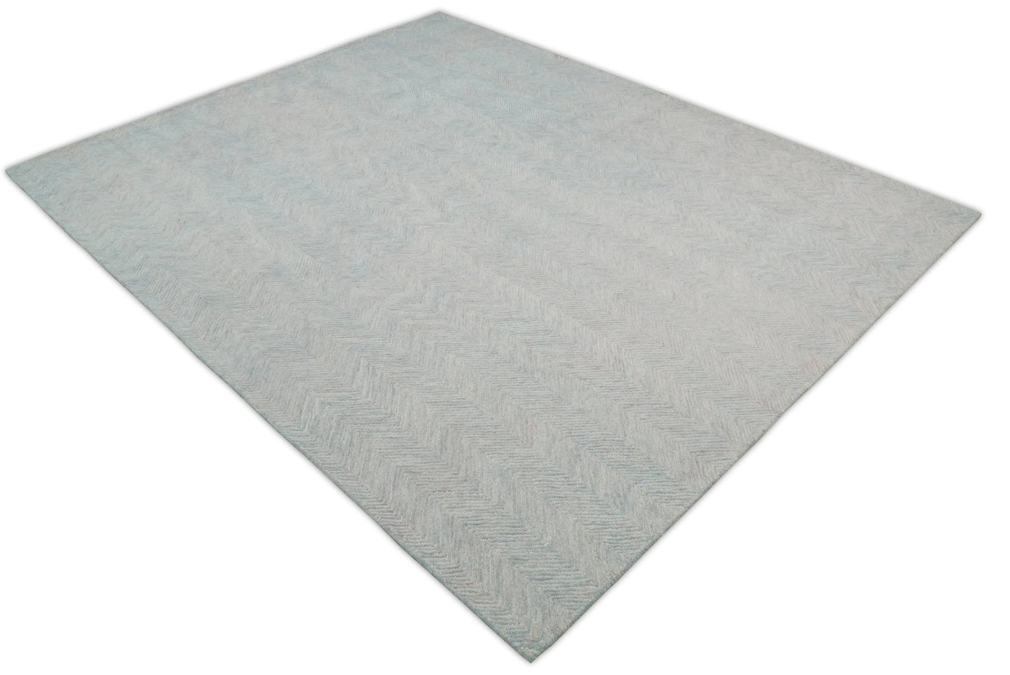 5x8 and 8x10 Hand Made Woolen Modern Pink and Gray Area Rug | EVE002 - Nuvé