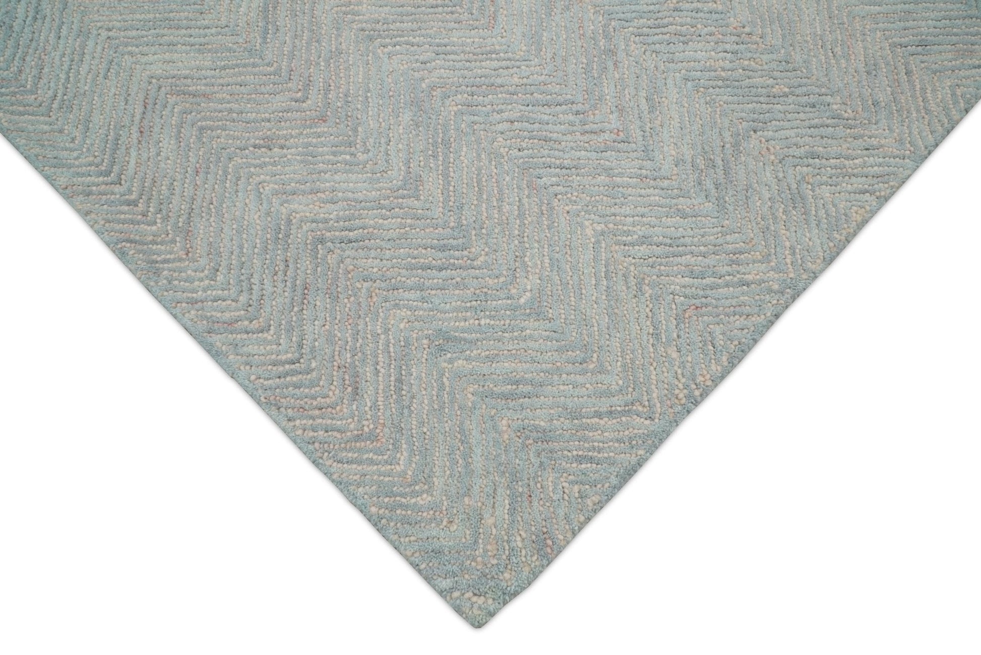 5x8 and 8x10 Hand Made Woolen Modern Pink and Gray Area Rug | EVE002 - Nuvé