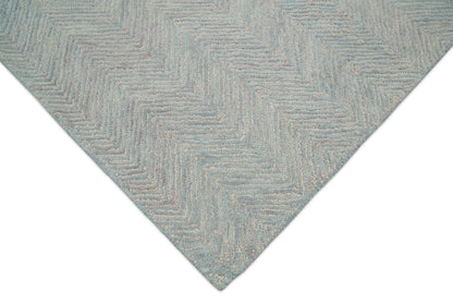 5x8 and 8x10 Hand Made Woolen Modern Pink and Gray Area Rug | EVE002 - Nuvé