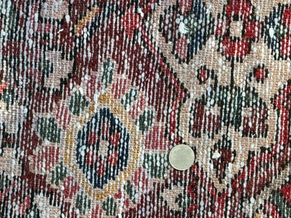 Rare Persian Bakhtiari Rug 10x13, Red, Semi Antique, Large Persian Carpet, Handmade - Nuvé