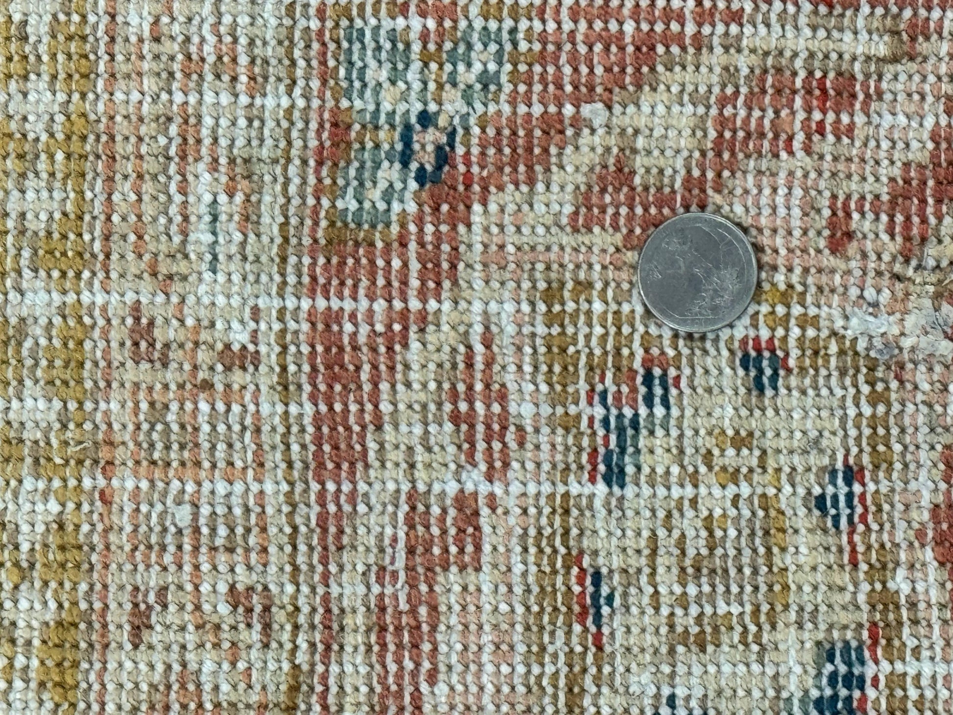 Antique Persian Tabriz Khoy Rug 8x10, Handmade Wool Carpet, Light Green Beige, Vintage Rug for Modern Home - Nuvé