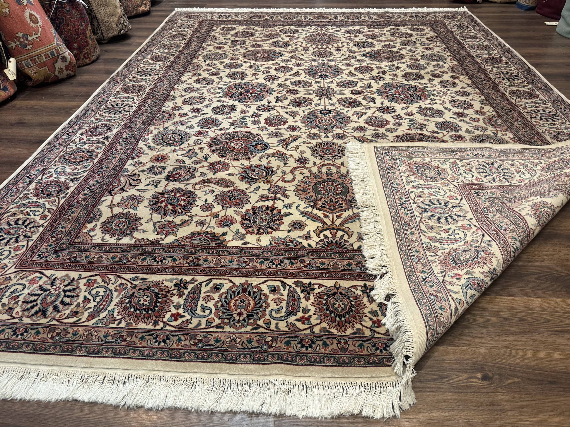 Pak Persian Rug 9x12, Allover Pattern, Fine Handmade Oriental Carpet - Nuvé