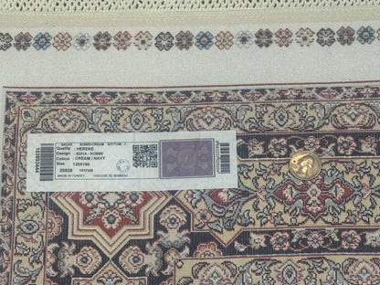 Turkish Silk Rug 4x6, Dome Design, Memluk Carpet, Bamboo Silk, New - Nuvé