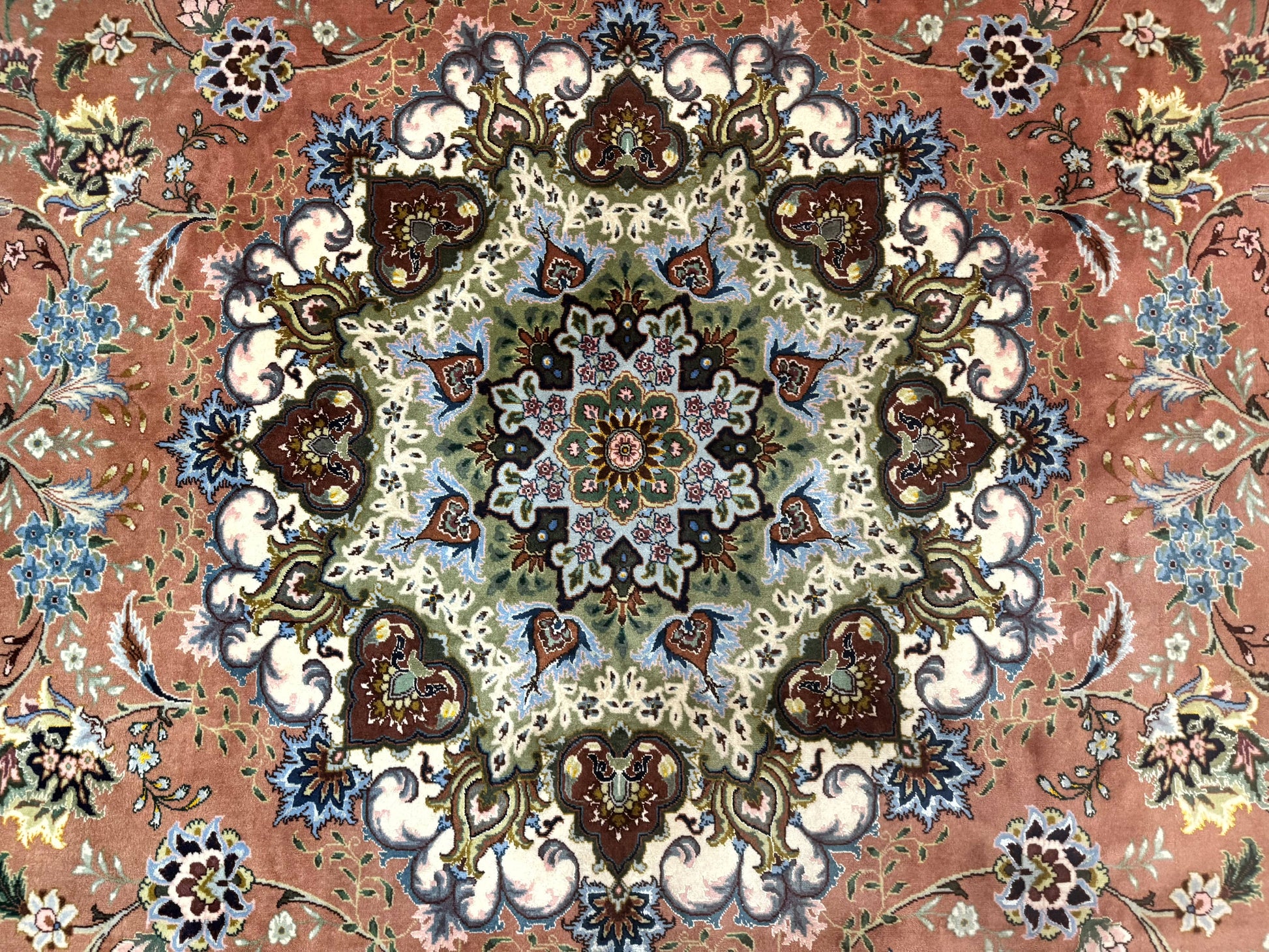 Palace Size Persian Tabriz Rug 12x17, Medallion Carpet, Fine 250 KPSI, Stunning - Nuvé