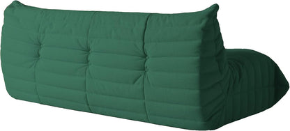 Muku Bouclé Chair - Green - 3 Seater - Nuvé